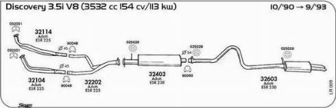 Sigam 032001 - Прокладка, труба вихлопного газу autocars.com.ua