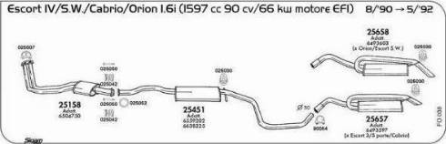 Sigam 025052 - Кільце ущільнювача, труба вихлопного газу autocars.com.ua