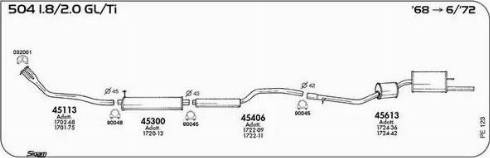 Sigam 032001 - Прокладка, труба вихлопного газу autocars.com.ua