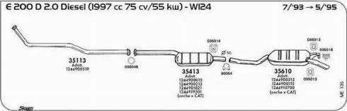 Sigam 035016 - Кронштейн, система випуску ОГ autocars.com.ua