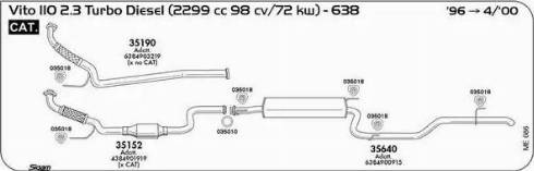 Sigam 035018 - Кронштейн, система випуску ОГ autocars.com.ua