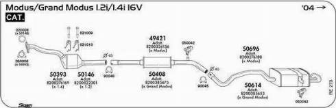 Sigam 020006 - Кільце ущільнювача, труба вихлопного газу autocars.com.ua