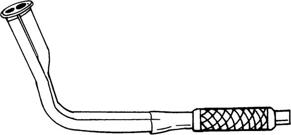 Sigam 16101 - Труба вихлопного газу autocars.com.ua