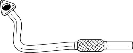 Sigam 16108 - Труба вихлопного газу autocars.com.ua