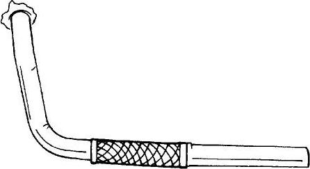 Sigam 16109 - Труба вихлопного газу autocars.com.ua