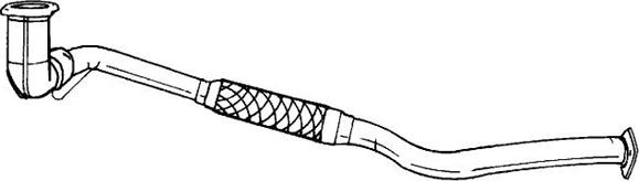 Sigam 16133 - Труба вихлопного газу autocars.com.ua