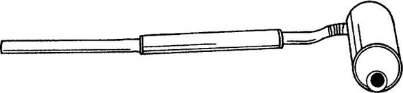 Sigam 16413 - Середній глушник вихлопних газів autocars.com.ua