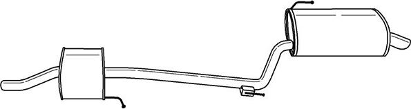 Sigam 23612 - Глушник вихлопних газів кінцевий autocars.com.ua