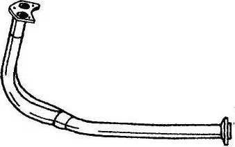 Sigam 25109 - Труба вихлопного газу autocars.com.ua