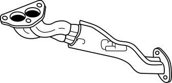 Sigam 34105 - Труба вихлопного газу autocars.com.ua