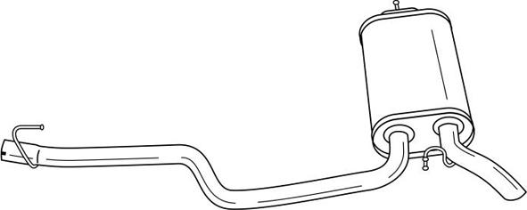 Sigam 35634 - Глушник вихлопних газів кінцевий autocars.com.ua