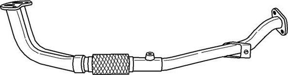 Sigam 37132 - Труба вихлопного газу autocars.com.ua