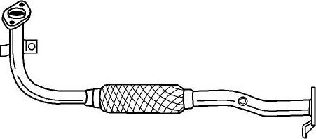 Sigam 37133 - Труба вихлопного газу autocars.com.ua