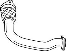 Sigam 49100 - Труба вихлопного газу autocars.com.ua