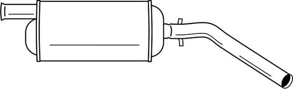 Sigam 49614 - Глушник вихлопних газів кінцевий autocars.com.ua