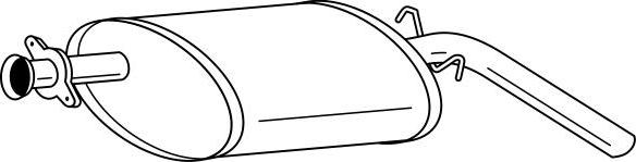 Sigam 49615 - Глушник вихлопних газів кінцевий autocars.com.ua