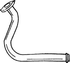 Sigam 50115 - Труба вихлопного газу autocars.com.ua