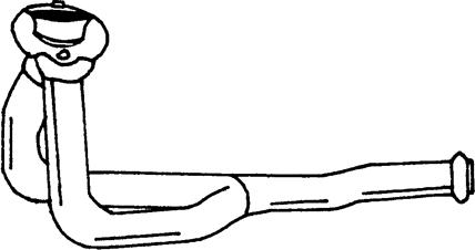 Sigam 50143 - Труба вихлопного газу autocars.com.ua