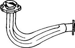 Sigam 50178 - Труба вихлопного газу autocars.com.ua