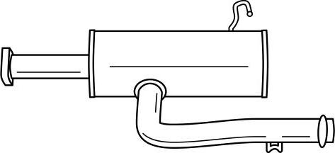 Sigam 50498 - Середній глушник вихлопних газів autocars.com.ua