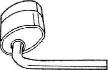 Sigam 50671 - Глушник вихлопних газів кінцевий autocars.com.ua