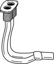 Sigam 53101 - Труба вихлопного газу autocars.com.ua