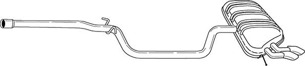 Sigam 61635 - Глушник вихлопних газів кінцевий autocars.com.ua