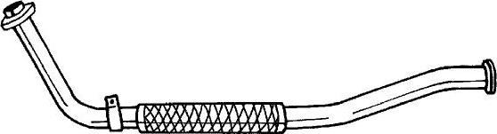 Sigam 67107 - Труба вихлопного газу autocars.com.ua