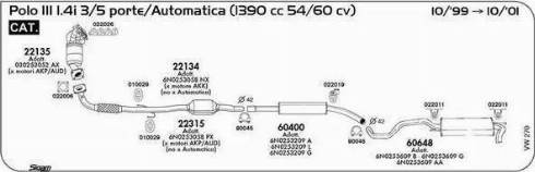 Sigam 90045 - З'єднувальні елементи, система випуску autocars.com.ua