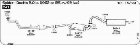 Sigam 018039 - Прокладка, труба вихлопного газу autocars.com.ua