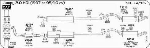 Sigam 020023 - Болт, система випуску autocars.com.ua