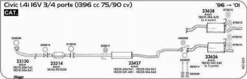 Sigam 023026 - Пружина, глушник autocars.com.ua