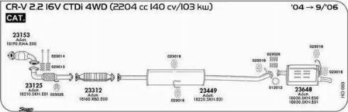 Sigam 023026 - Пружина, глушник autocars.com.ua