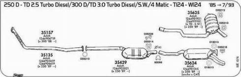 Sigam 035014 - Кронштейн, система випуску ОГ autocars.com.ua