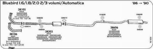 Sigam 025014 - Прокладка, труба вихлопного газу autocars.com.ua