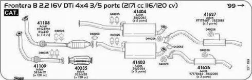 Sigam 040053 - Прокладка, труба вихлопного газу autocars.com.ua