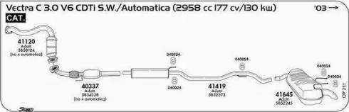 Sigam 040002 - Прокладка, труба вихлопного газу autocars.com.ua