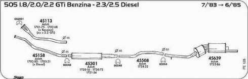 Sigam 032001 - Прокладка, труба вихлопного газу autocars.com.ua