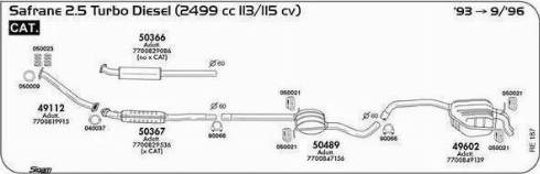 Sigam 050023 - Пружина, глушник autocars.com.ua