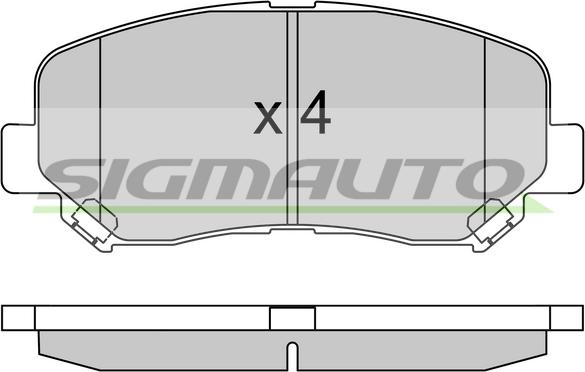 MK Kashiyama D3155-01 - Гальмівні колодки, дискові гальма autocars.com.ua
