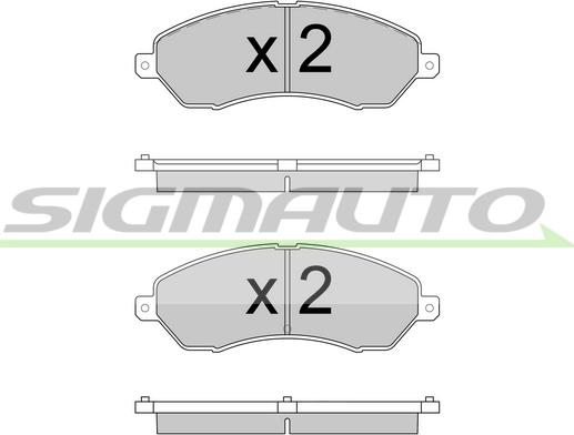 Open Parts BPM1529.02 - Гальмівні колодки, дискові гальма autocars.com.ua