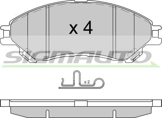 Triscan 0 986 494 742 - Гальмівні колодки, дискові гальма autocars.com.ua