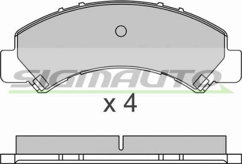 BENDIX DB2432 - Гальмівні колодки, дискові гальма autocars.com.ua