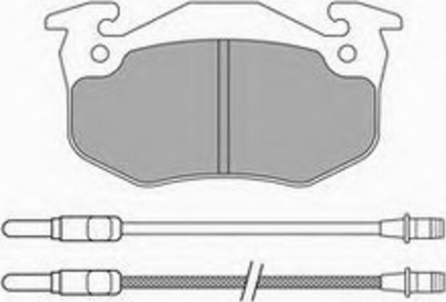 Simer 278.1 - Тормозные колодки, дисковые, комплект autodnr.net