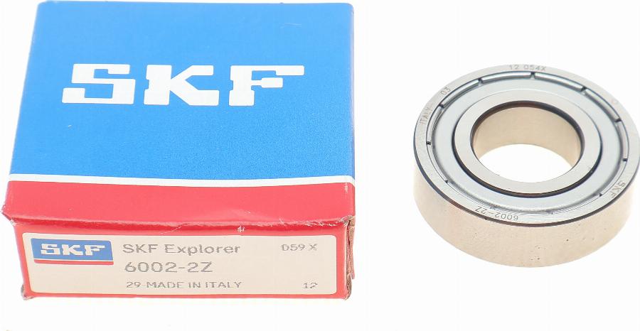 SKF 60022Z - Центрирующий опорный подшипник, система сцепления autodnr.net