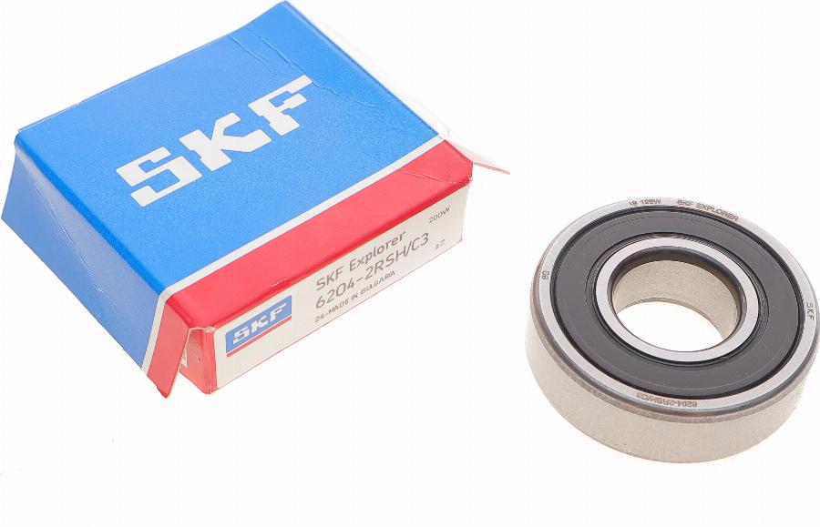 SKF 6204-2RSH/C3 - --- avtokuzovplus.com.ua