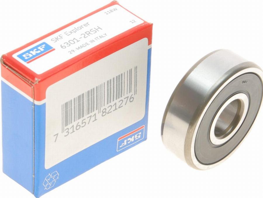 SKF 6301-2RSH - --- autocars.com.ua