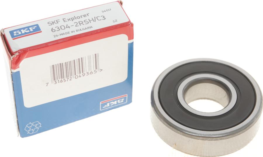 SKF 6304-2RSH/C3 - --- autocars.com.ua