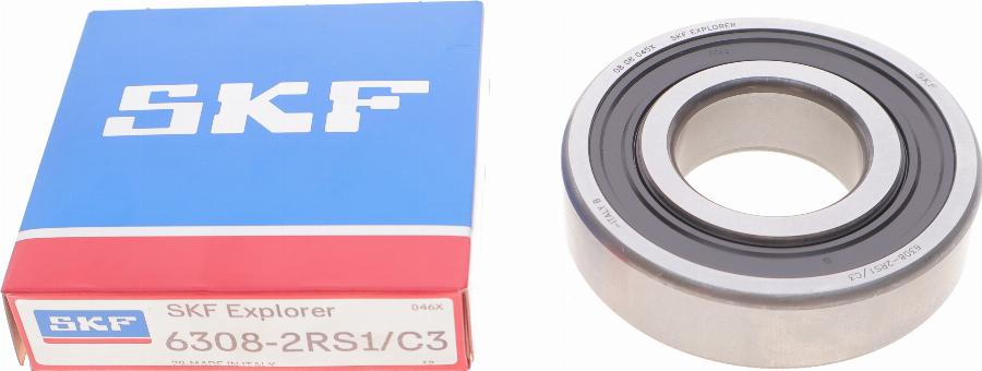 SKF 6308-2RS1/C3 - Підшипник autocars.com.ua