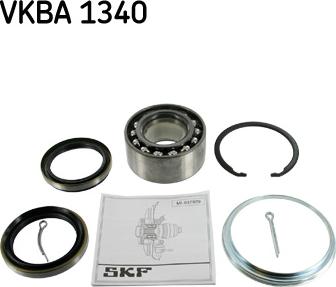 SKF VKBA 1340 - Комплект подшипника ступицы колеса autodnr.net